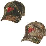 AH1060 Hunter's Retreat Camouflage Cap With Embroidered Custom Imprint